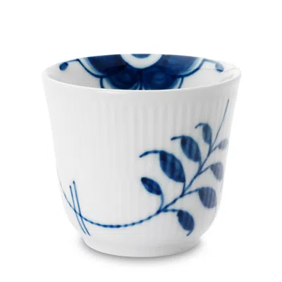 Royal Copenhagen Blue Fluted Mega Mug In Blue/white
