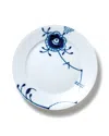 Royal Copenhagen Blue Fluted Mega Salad Plate #6 In Multi