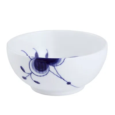 Royal Copenhagen Blue Fluted Mega Small Serving Bowl In White And Blue