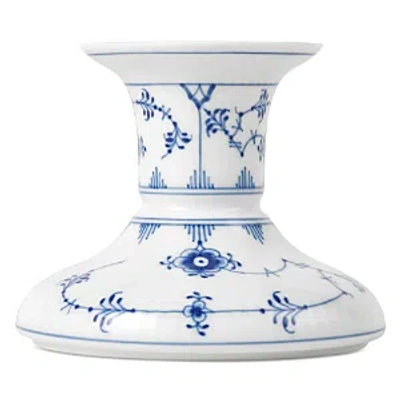Royal Copenhagen Blue Fluted Plain 2.95 Candle Holder