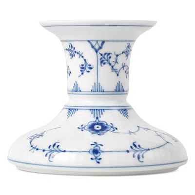 Royal Copenhagen Blue Fluted Plain 2.95 Candle Holder