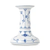 Royal Copenhagen Blue Fluted Plain 4.53 Candle Holder In Blue