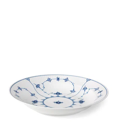 Royal Copenhagen Blue Fluted Plain Deep Plate