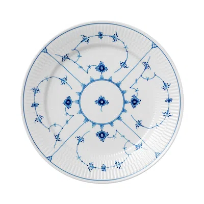 ROYAL COPENHAGEN BLUE FLUTED PLAIN DINNER PLATE,1017202