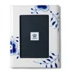 Royal Copenhagen Blue Fluted Plain Mega Photo Frame In Blue
