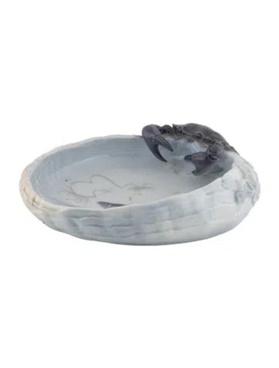 Pre-owned Royal Copenhagen Ceramic Dish In White