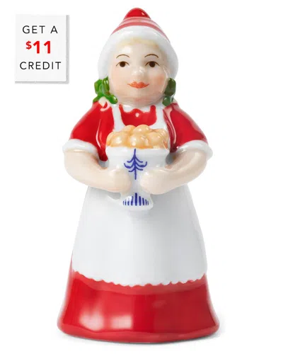 Royal Copenhagen Christmas Decor Santa Wife Figurine 2025 With $11 Credit In Multi