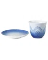 Royal Copenhagen Collectibles Thermal Mug & Plate