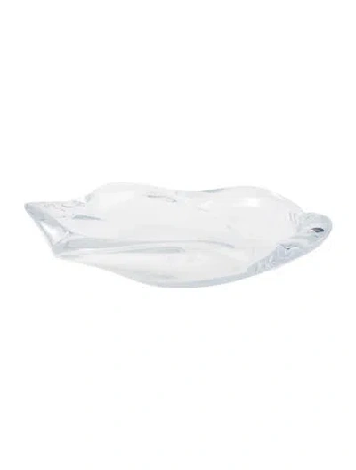 Pre-owned Royal Copenhagen Crystal Galaxy Dish In Transparent