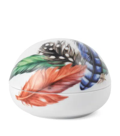 Royal Copenhagen Feathers Bonbonniere 2025 In White