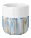 Royal Copenhagen Fluted Contrast Ocean Mist Marble Mug