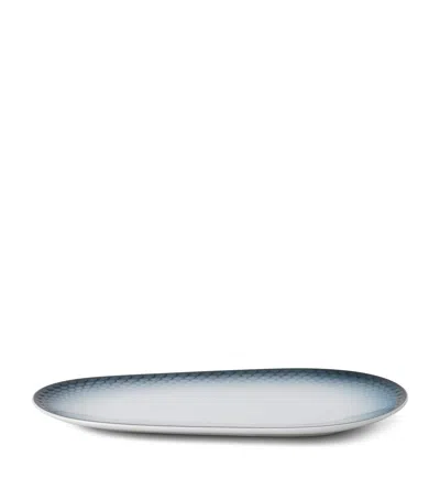 Royal Copenhagen Hav Serving Dish In Blue