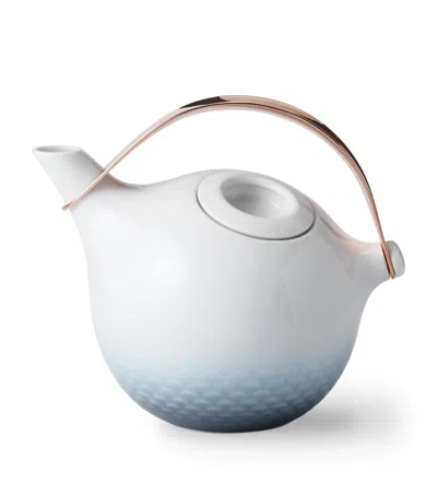 Royal Copenhagen Hav Teapot In Blue