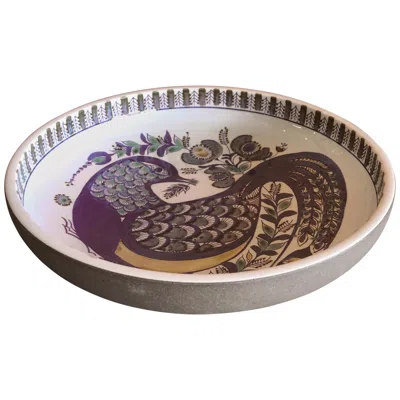 Pre-owned Royal Copenhagen Large Tenera Bowl By Berte Jessen For  In Brown