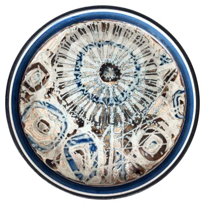 Pre-owned Royal Copenhagen Mid-century Modern Danish Porcelain Baca Bowl Nils Thorsson  In Gray
