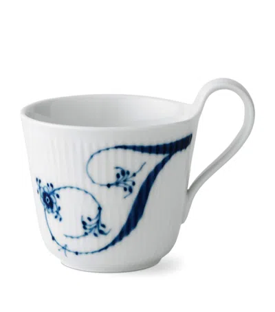 ROYAL COPENHAGEN PORCELAIN FLUTED ALPHABET MUG