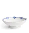 Royal Copenhagen Princess Bowl On Foot In Blue