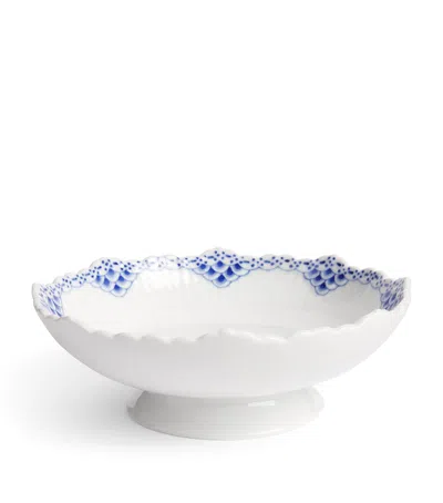 Royal Copenhagen Princess Bowl On Foot In Blue
