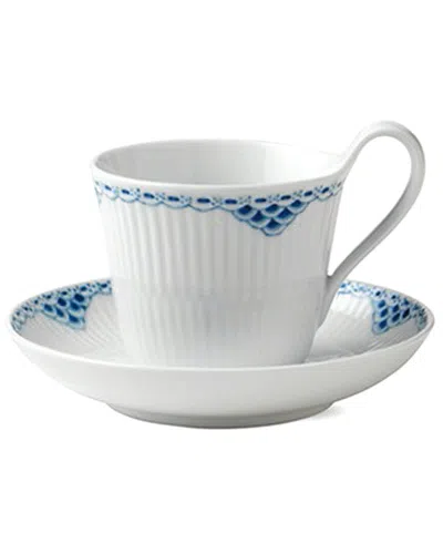 ROYAL COPENHAGEN ROYAL COPENHAGEN PRINCESS HIGH HANDLE CUP & SAUCER