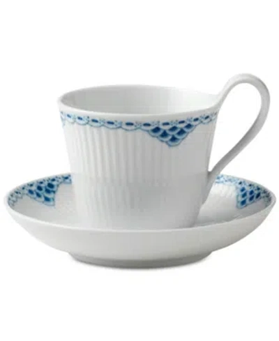 ROYAL COPENHAGEN PRINCESS HIGH HANDLE CUP & SAUCER