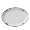 Royal Copenhagen 14.25in Princess Oval Large Platter In Two-tone