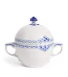 Royal Copenhagen Princess Sugar Bowl And Lid In Blue