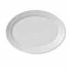 Royal Copenhagen Royal Copenhagn White Fluted Half Lace Oval Plate In White