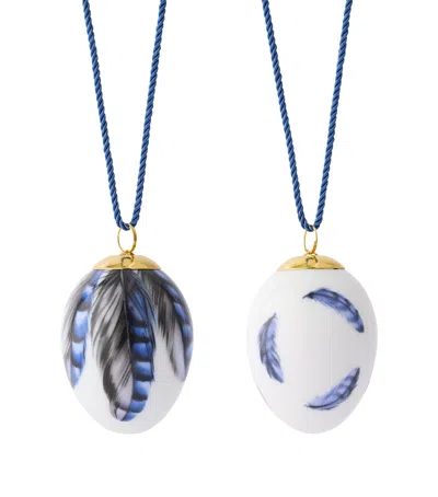 Royal Copenhagen Spring 2025 Eurasian Jay Eggs In Blue