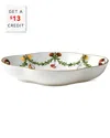 Royal Copenhagen Star Fluted Christmas Accent Dish