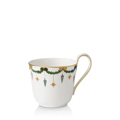 Royal Copenhagen Star Fluted High Handle Mug, 11 Oz. In Multi