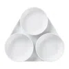 Royal Copenhagen White Fluted 4 Piece Serving Set In White
