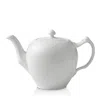 Royal Copenhagen White Fluted Half Lace Tea Pot In White