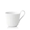 Royal Copenhagen White Fluted Mug In White