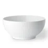 Royal Copenhagen White Fluted Plain Serving Bowl, 6 In White