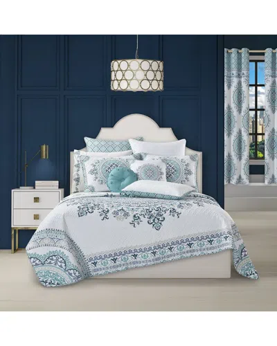 Royal Court Afton Quilt Set In White