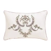 Royal Court Amagansett Square Throw Pillow In Pink