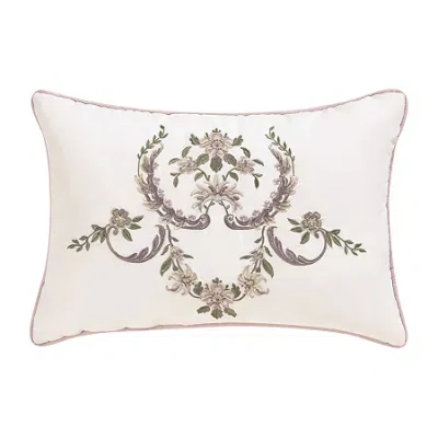 Royal Court Amagansett Square Throw Pillow In Pink