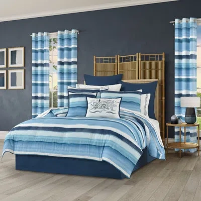 Royal Court Balboa Comforter Set In Blue