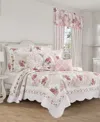 Royal Court Bungalow 2-pc. Quilt Set, Twin/twin Xl In Rose