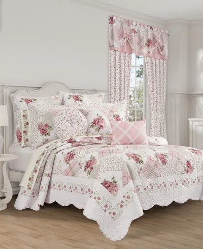 Royal Court Bungalow 2-pc. Quilt Set, Twin/twin Xl In Rose