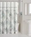Royal Court Bungalow Shower Curtain, 70" X 72" In Spa