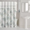 Royal Court Bungalow Shower Curtain In Blue