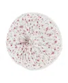 Royal Court Bungalow Tufted Decorative Pillow, 15" Round In Rose