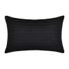Royal Court Calabria Rectangular Throw Pillow In Black