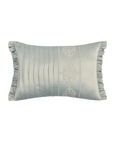 Royal Court Calmfield Boudoir Decorative Pillow, 13" X 19" In Gray