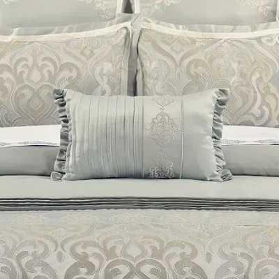 Royal Court Calmfield Square Throw Pillow In Neutral