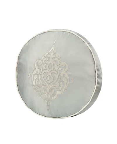 ROYAL COURT CALMFIELD TUFTED DECORATIVE PILLOW, 15" ROUND