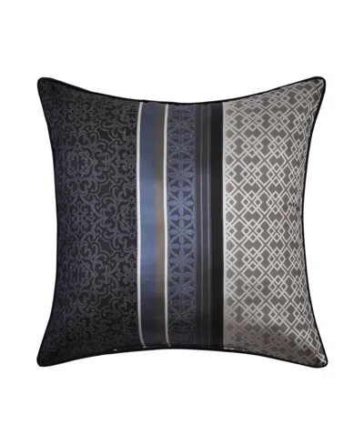 Royal Court Carlisle Woven Stripe Decorative Pillow, 20" X 20" In Multi