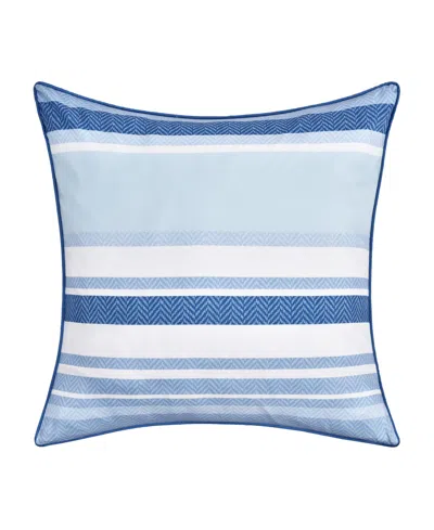 Royal Court Carson Reversed Sham, European In Blue