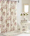 Royal Court Chambord Shower Curtain, 72" X 72" In Ecru